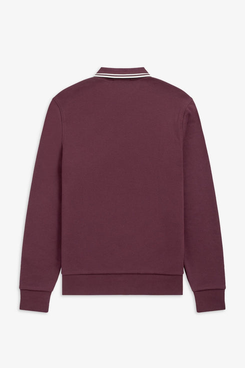Polo Uomo rovescio in pile Bordeaux Fred Perry- Francavilla Moda